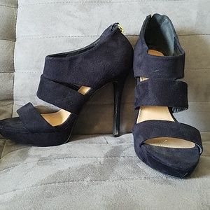 Black stilettos heels